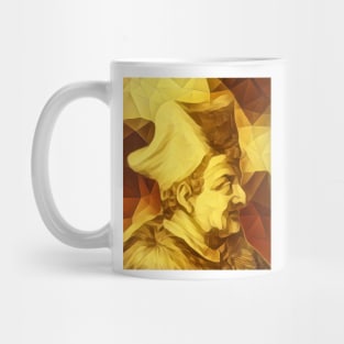 Lorenzo Valla Golden Portrait | Lorenzo Valla Artwork 9 Mug